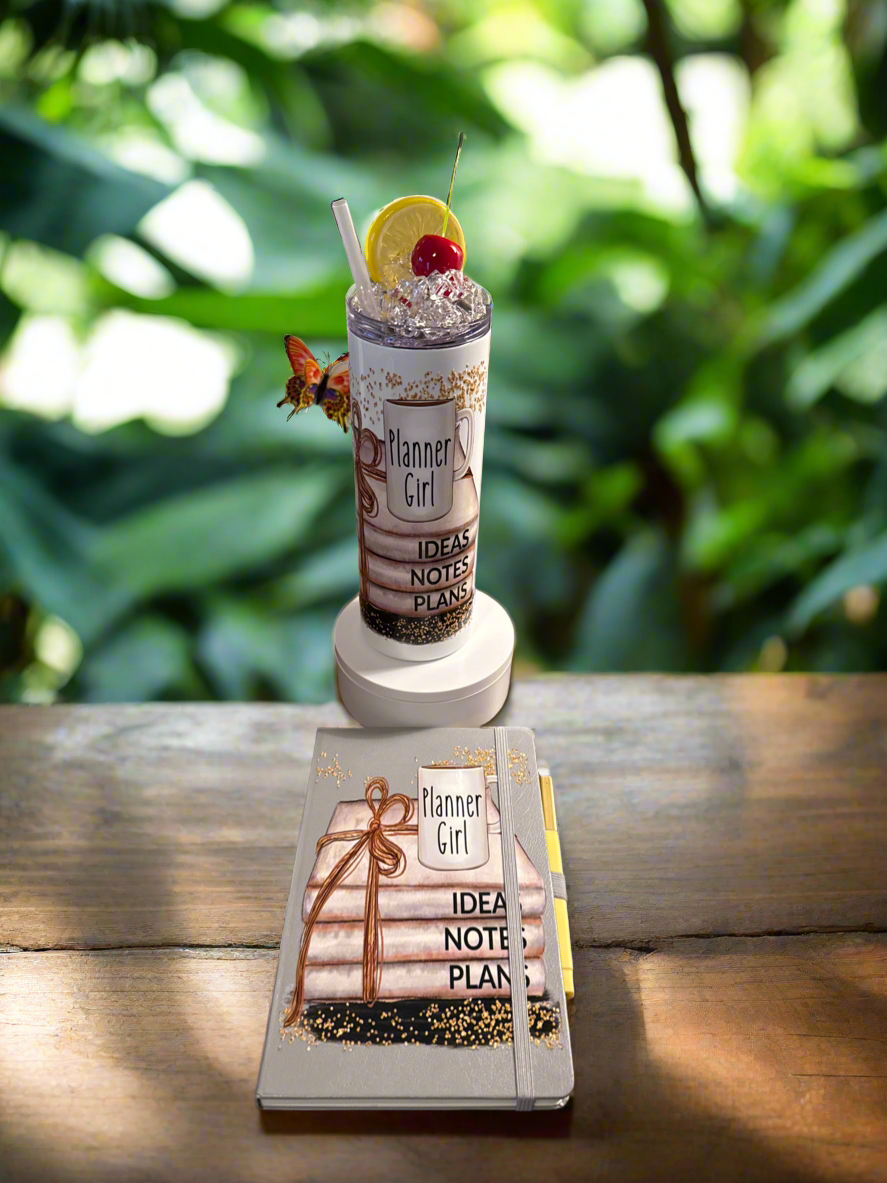 Planner Girl Tumbler w/Journal