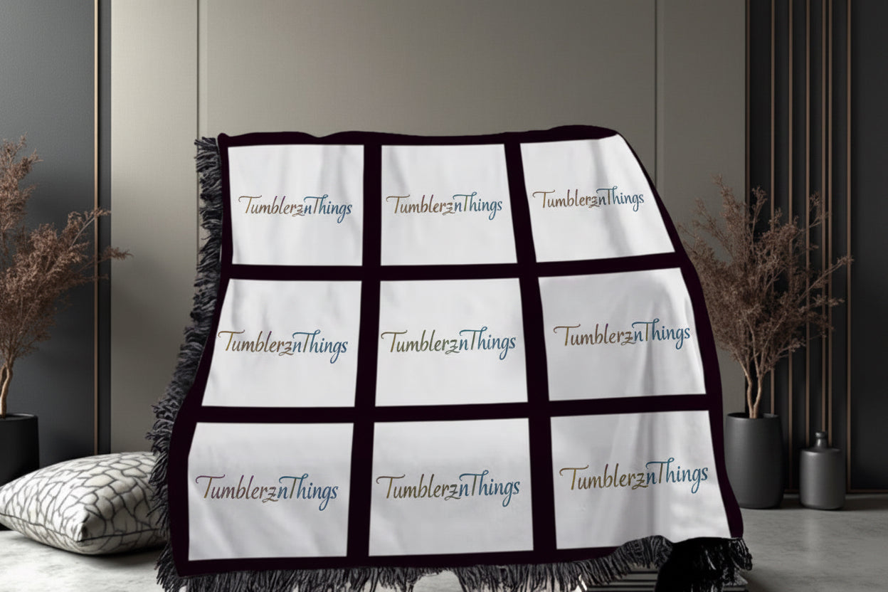 Custom sublimation throw Blanket✨