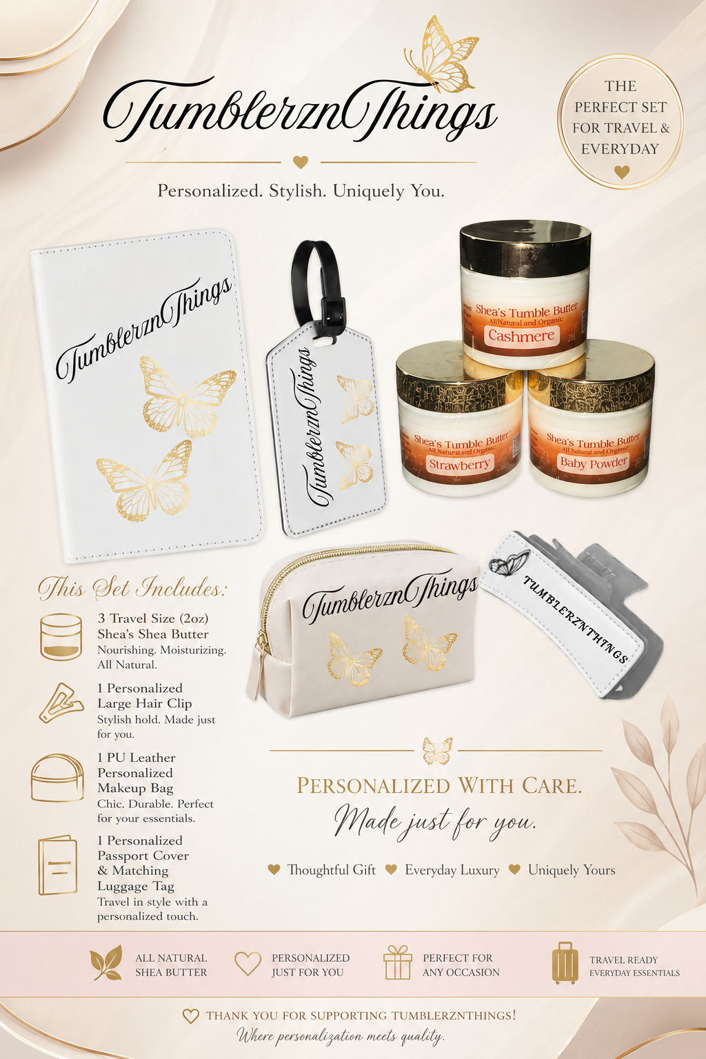 Personalized Travel kit✨