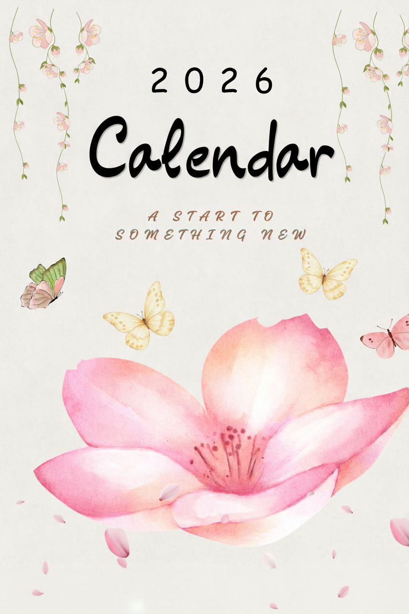 Custom 2026 Calendar✨