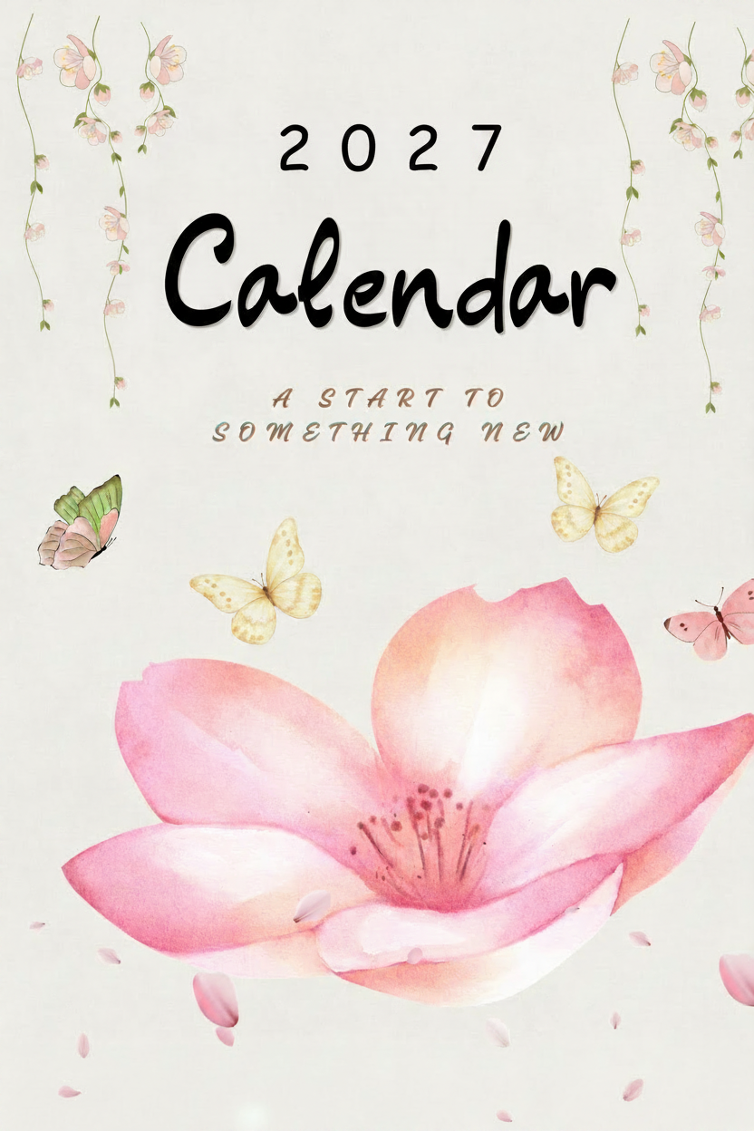 Custom 2027 Calendar✨