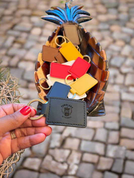 Personalized Leather keychains✨ sold separately