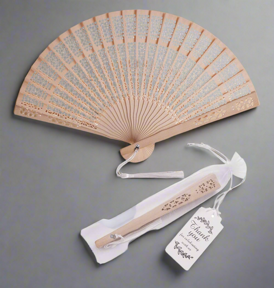 Personalized wood fan🪭