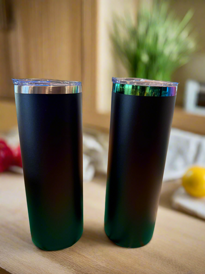 Laser engraved Customized stainless steel 20oz Tumbler✨