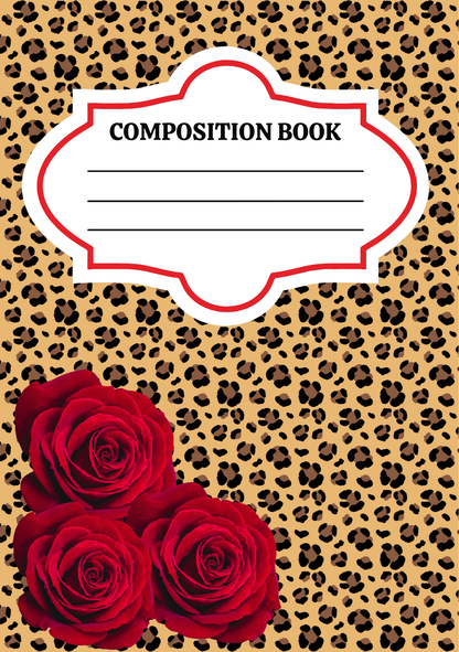 Custom Composition Notebook Covers w/ Jumbo Paperclip📓✨