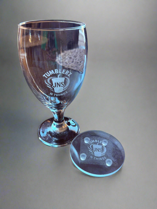 Personalized Glass & Coaster