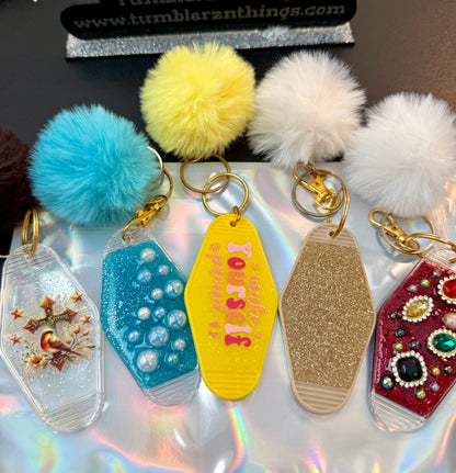 6 Pack of Double sided wristlets✨5 pack vintage keychain w/puff ball✨ 4 pack stylish double sided wristlets✨ Each set sold separately