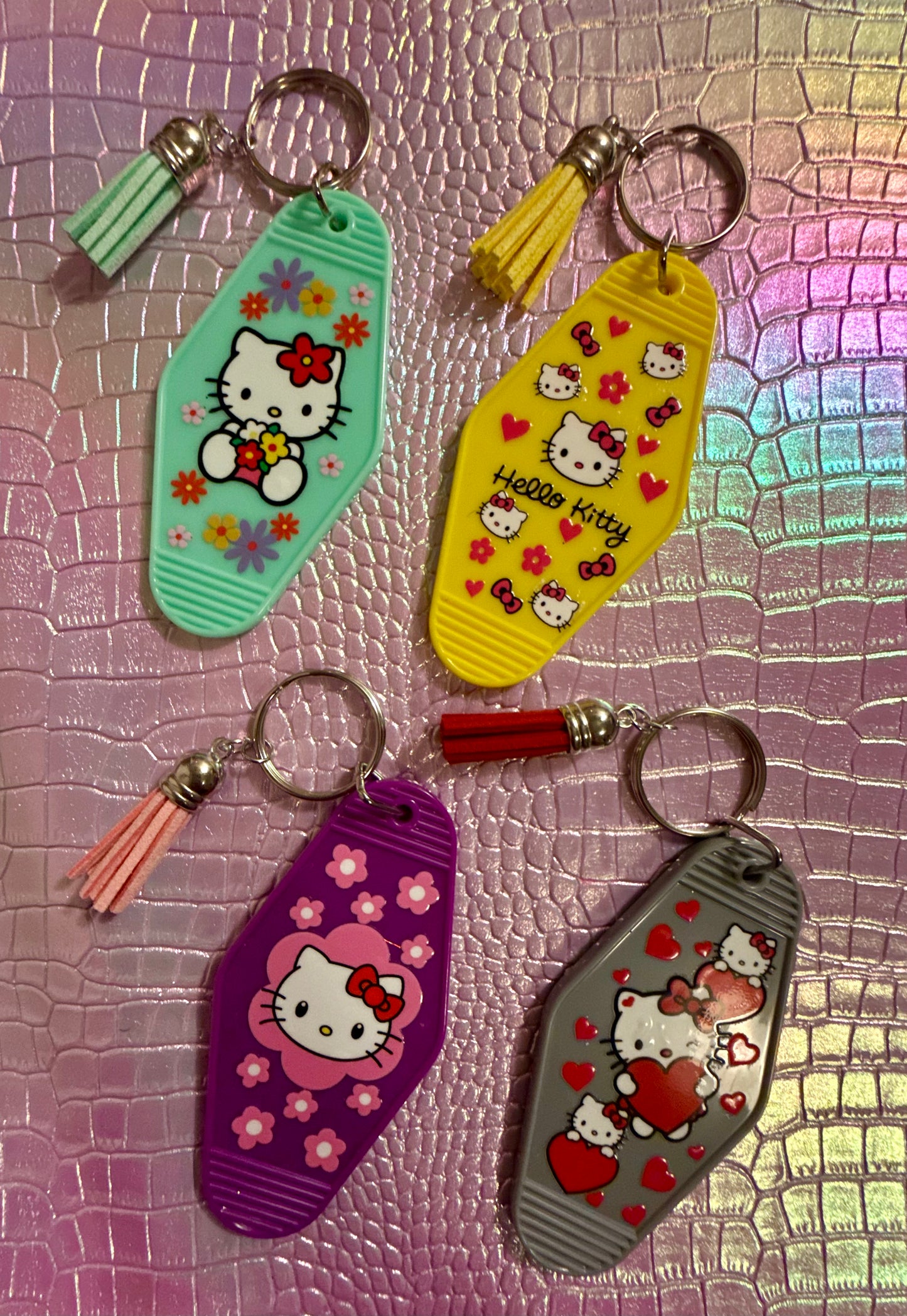 Keychain Set of 4✨
