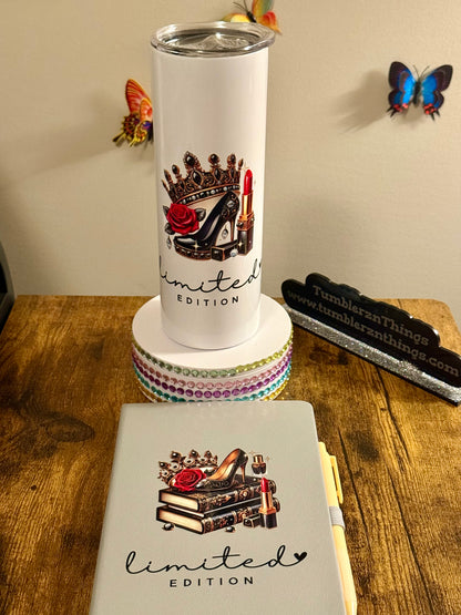Limited Edition 20oz Tumbler w/ Journal & Pen Set✨