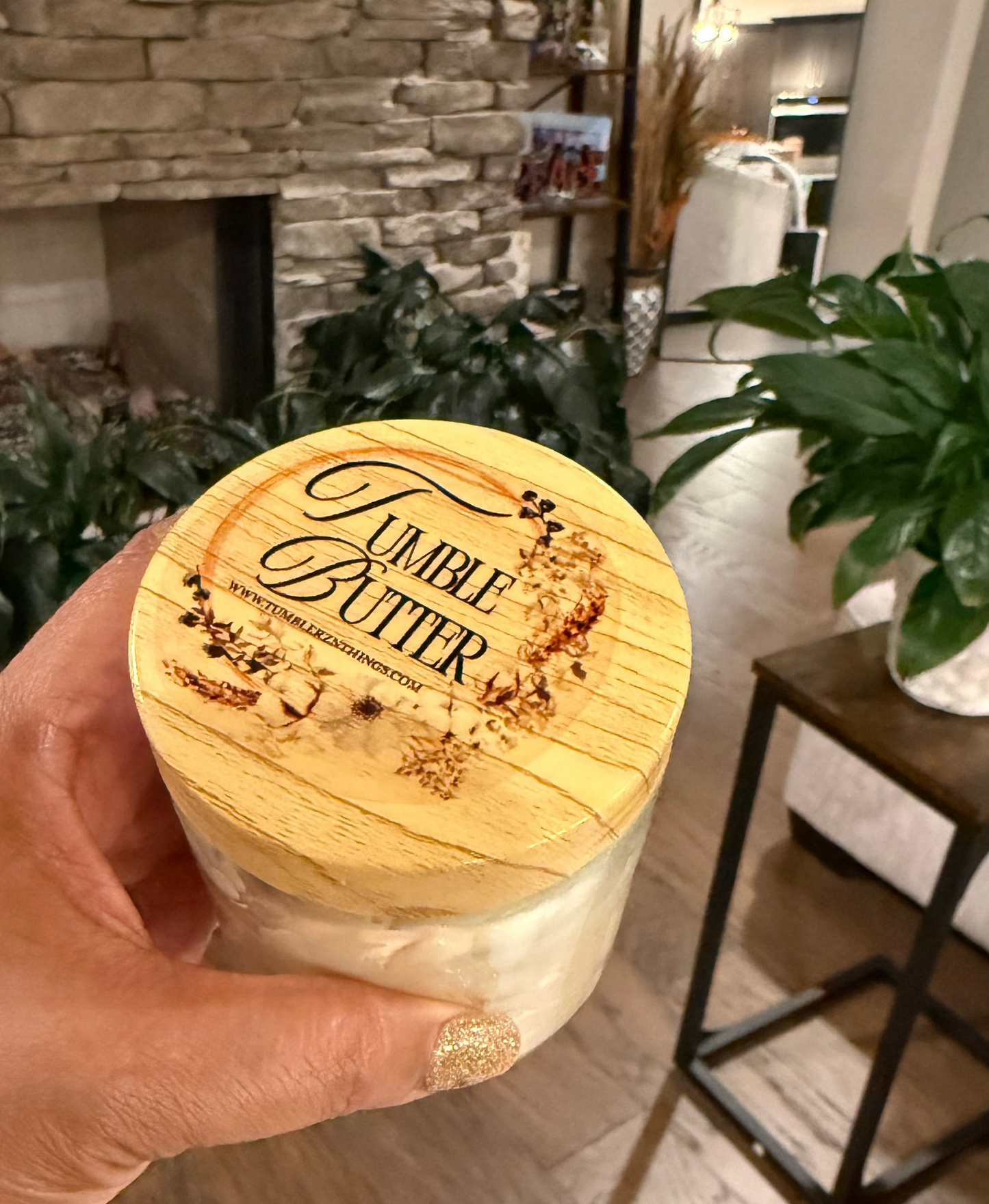 8oz Tumble Butter Cream💚