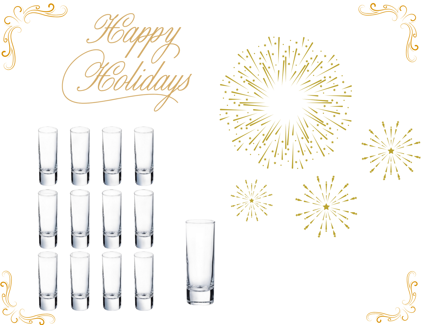 2oz Shot Glass✨ sold in set of 2✨