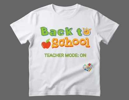 6- Piece Teacher school spirit tshirts📓🍎