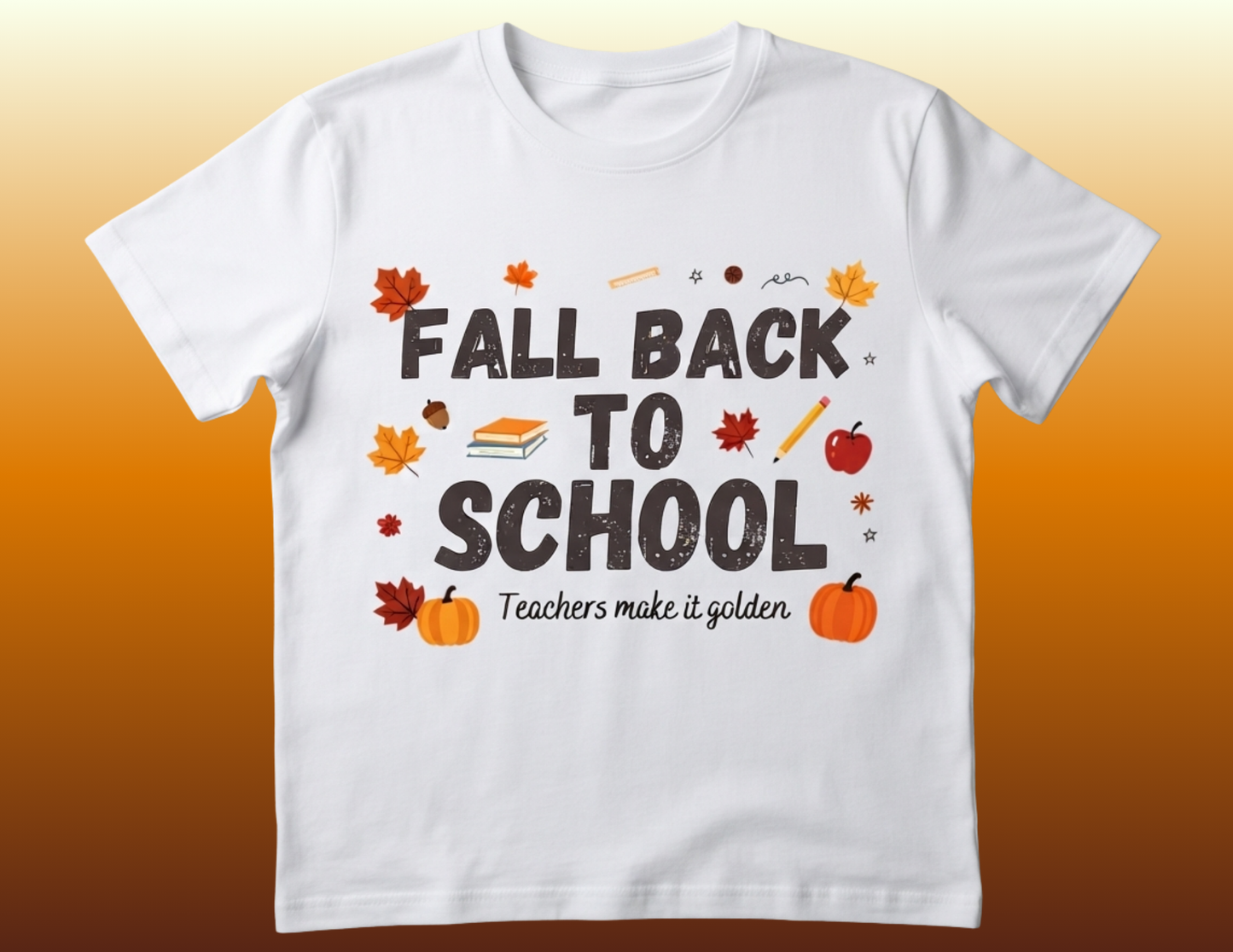6- Piece Teacher school spirit tshirts📓🍎