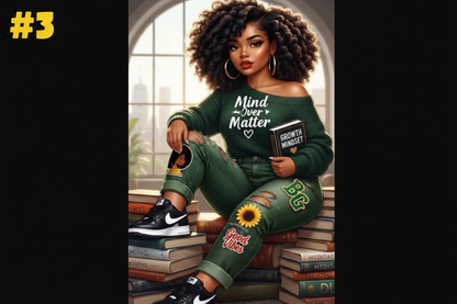 "Mind over Matter" Composition Notebook Cover Collection