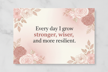 Affirmation Card 2 - Resilient