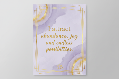 Affirmation Card 3 - Abundance