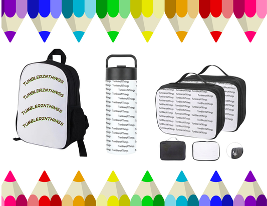 Back to School, But Make It Custom! 🎒🥤