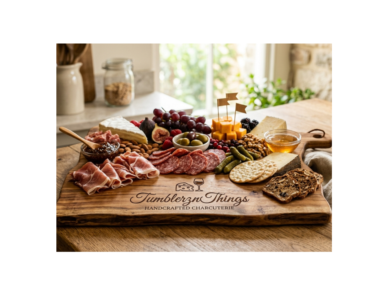 The Signature Charcuterie Board *FOOD NOT INCLUDED*