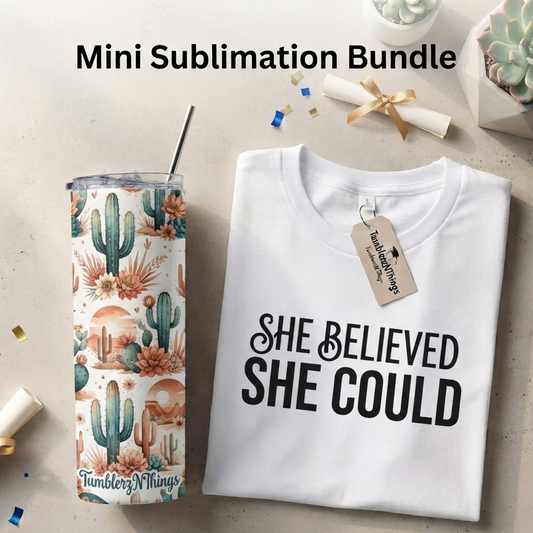 Mini Sublimation Bundle* Only 5 Prints*