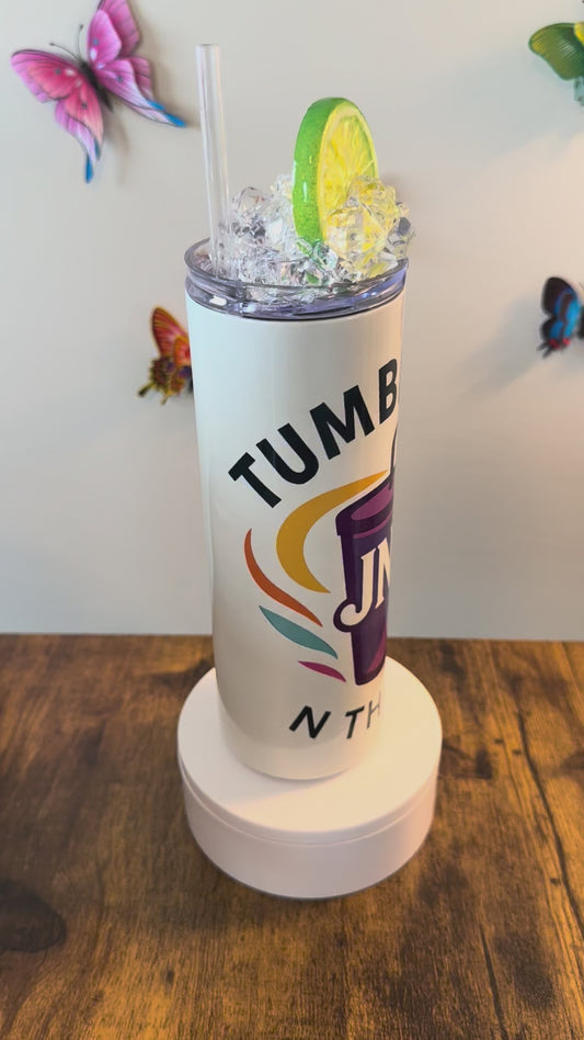 Customized Tumbler w/ Ice lid✨