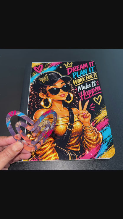 Dream It, Plan It Notebook w/ Bookmark