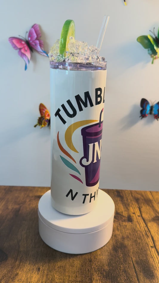 Customized Tumbler w/ Ice lid✨