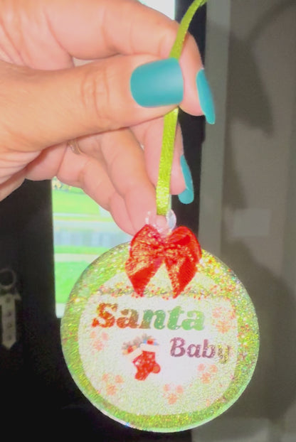 Acrylic ornaments🎄 sold separately or 2 for 16.00🎁