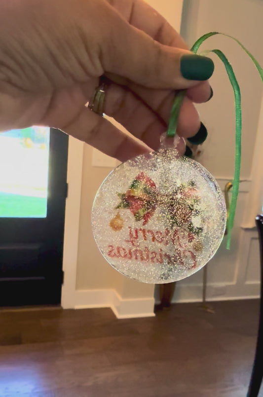 Acrylic ornaments🎄 sold separately or 2 for 16.00🎁