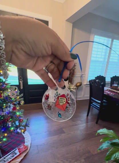 Acrylic ornaments🎄 sold separately or 2 for 16.00🎁